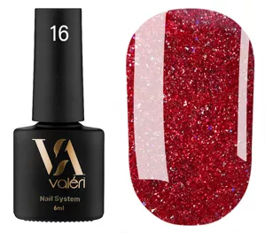 VALERI Flash Gel Polish Гель-лак світловідбивний 6 мл №016